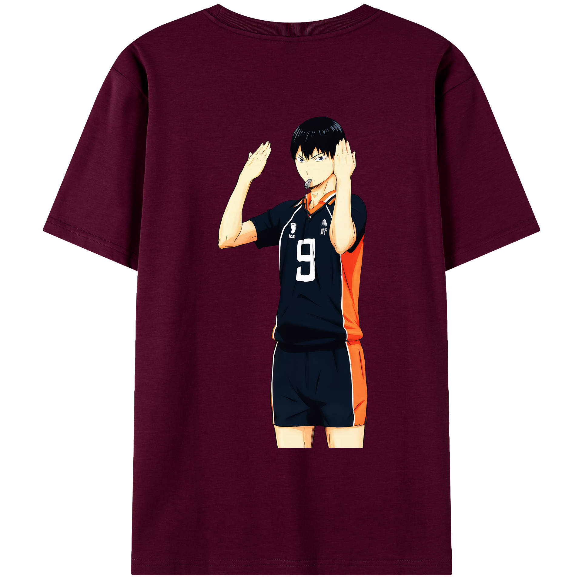 （画像用） ハイキュー!! Haikyu!! レディース半袖Tシャツ(バックプリント)
